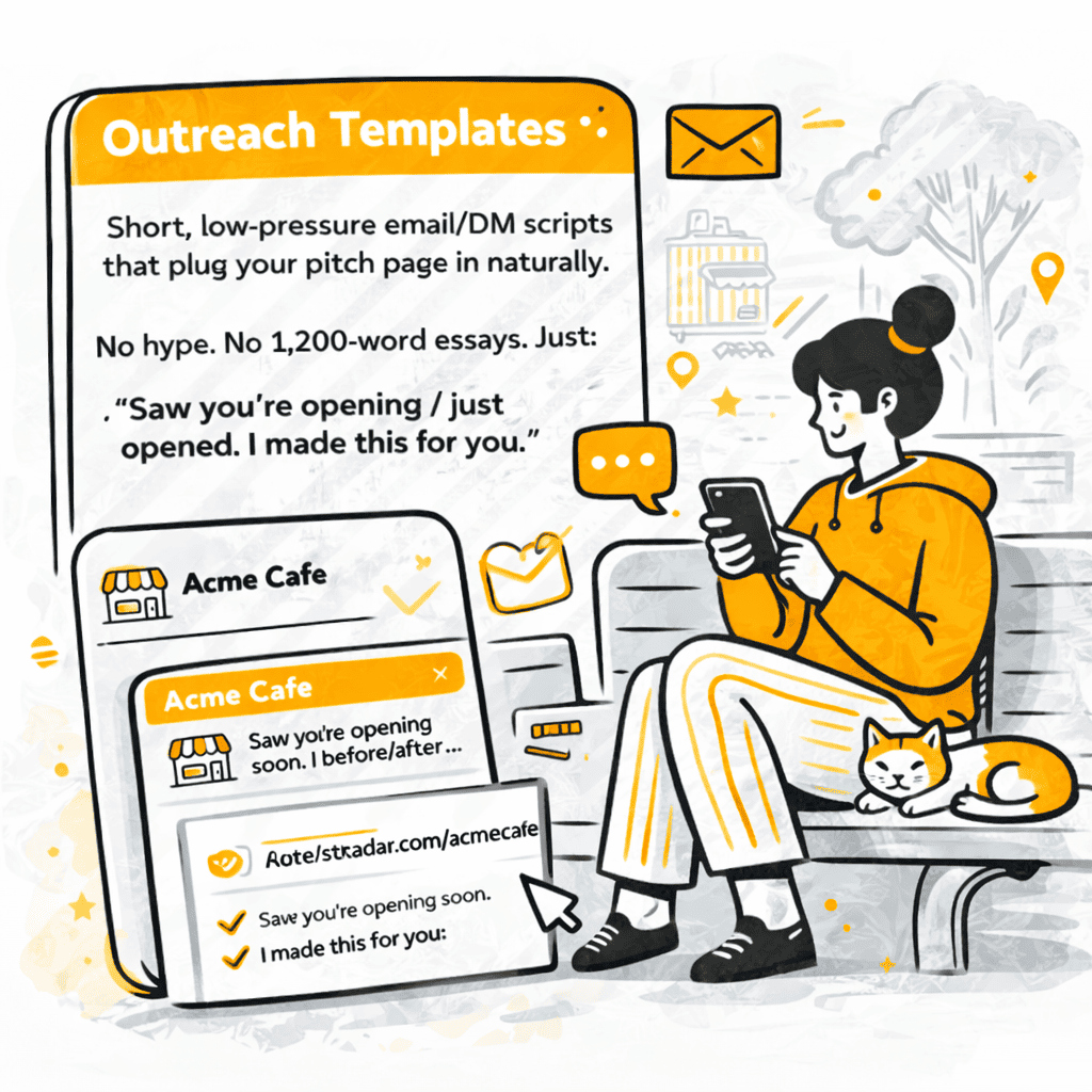 Outreach Templates Screenshot